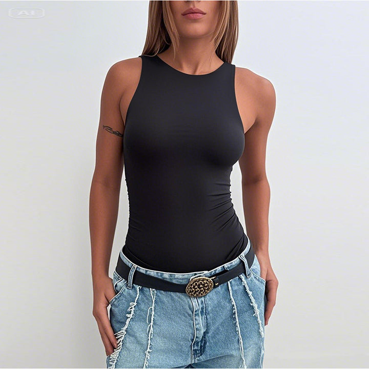 Damen figurbetontes Body mit gerafftem Design Echo Archiv