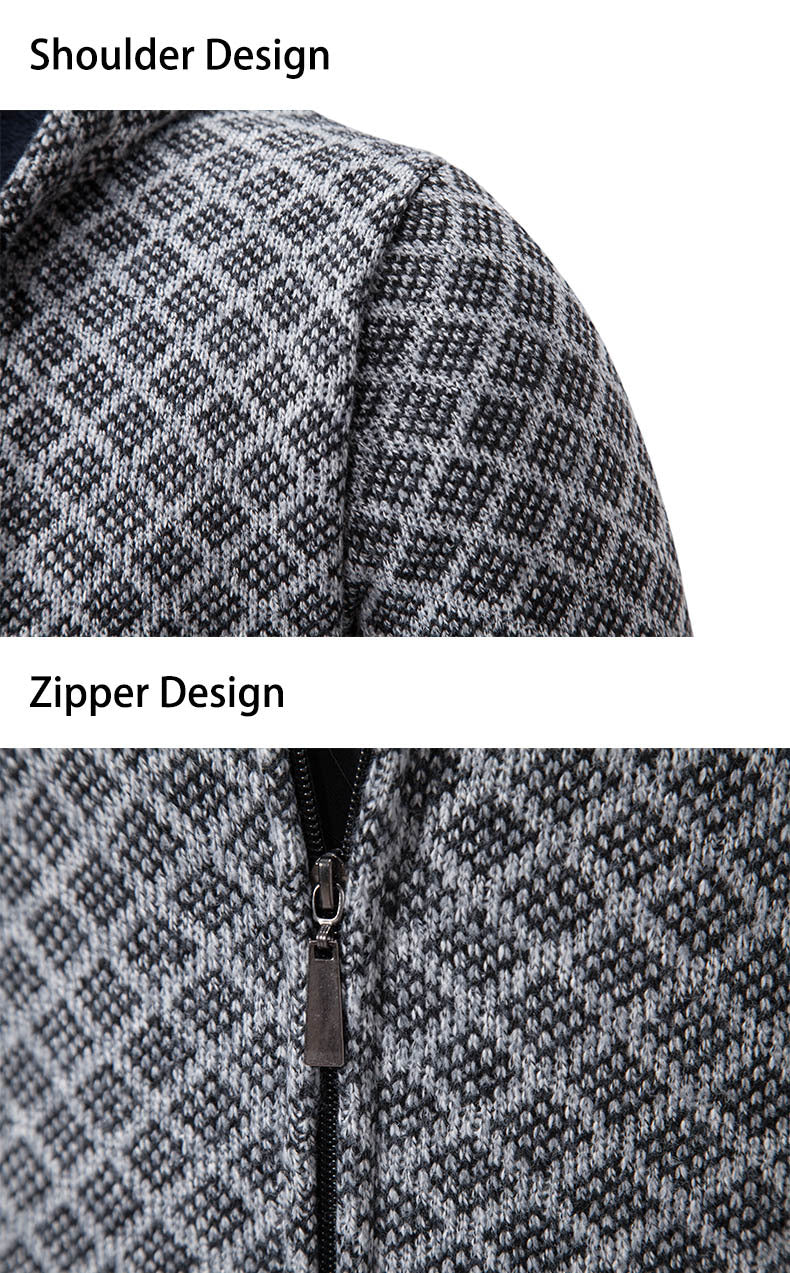 Herren Kapuzenjacke mit strukturiertem Design und eleganten Akzenten Echoarchiv
