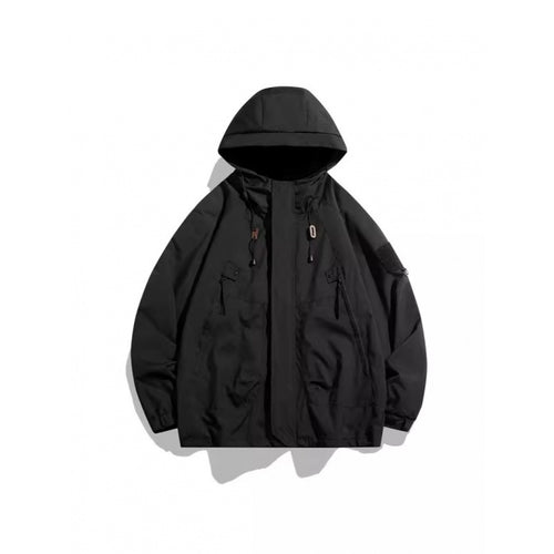 Herren Wasserabweisende Übergangsjacke mit Kapuze Echo Archiv