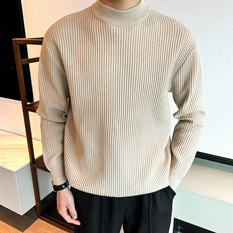 Herren Gemütlicher Rippenstrickpullover – Norvane