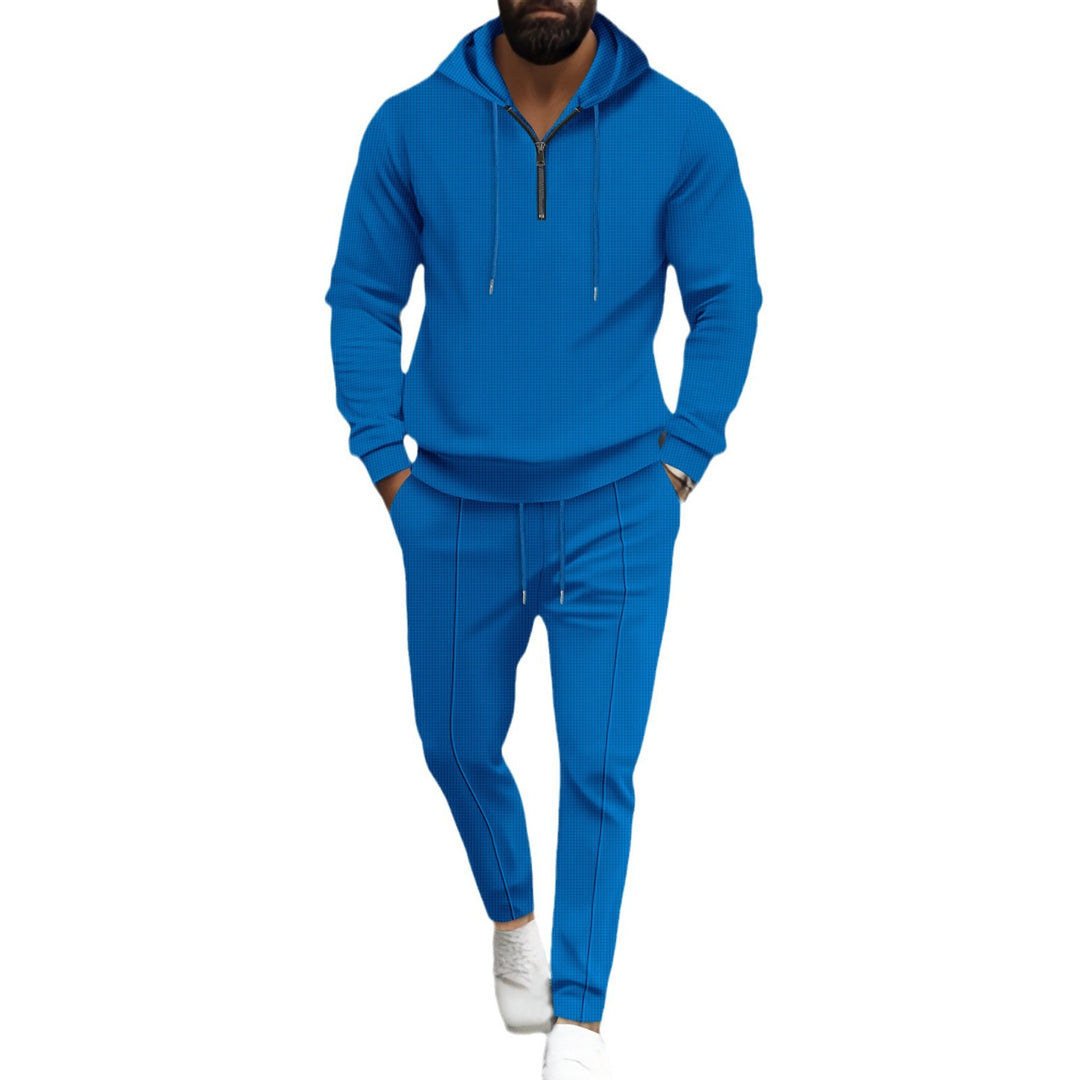 Herren lässiger Kapuzenpullover mit sportlicher Jogginghose Echoarchiv