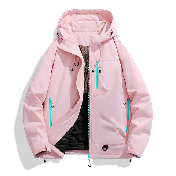Herren Nano-Technik Kapuzenparka mit winddichter Membran, isolierter Innenauskleidung und multifunktionalen Taschen – Taviero