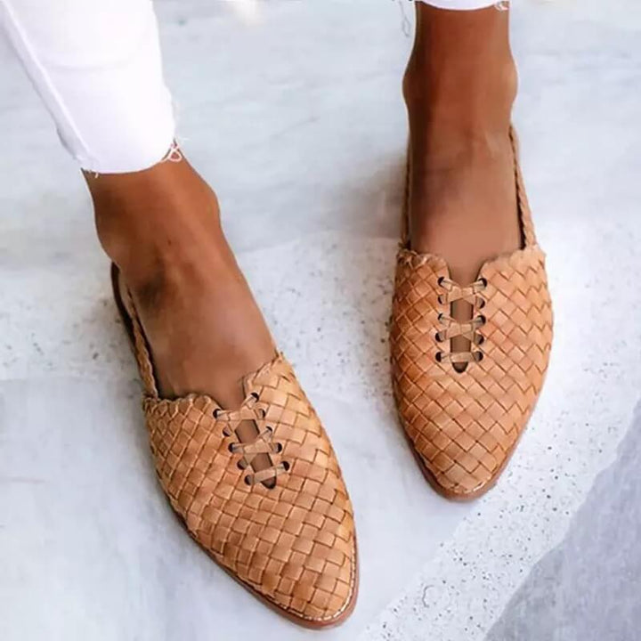 Echoarchiv | Gewebte Slip-On-Ballerinas