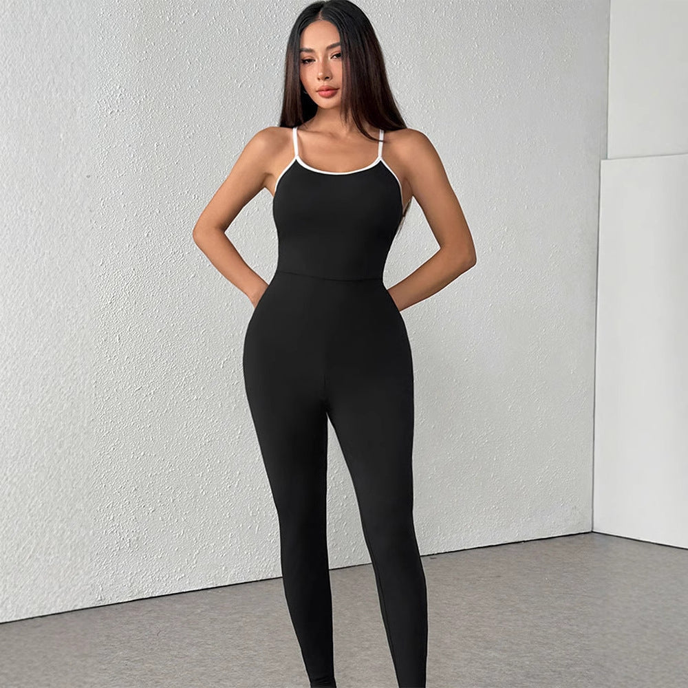 Damen elegante bodenlange Jumpsuit Echo Archiv