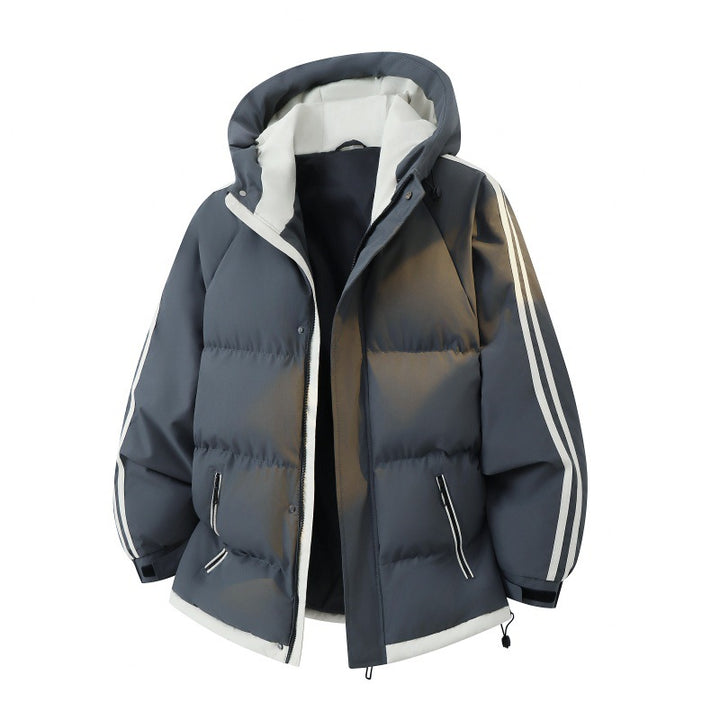 Herren Warm gefütterte Steppjacke Echo Archiv