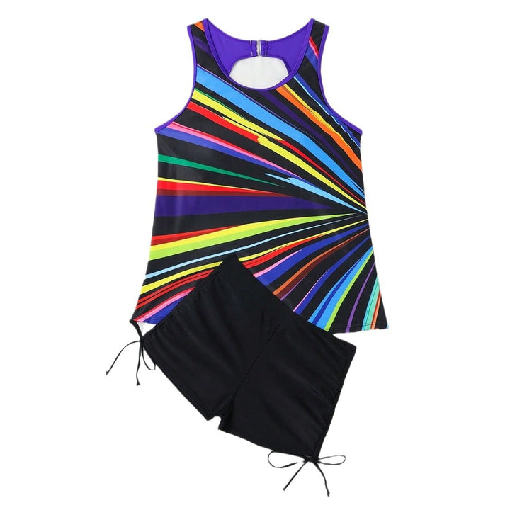 Damen Sportliches Tankini-Set Echo Archiv
