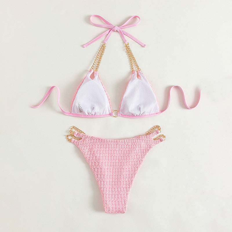 Damen Triangel-Bikini mit charakteristischem Ketten-Design Echo Archiv
