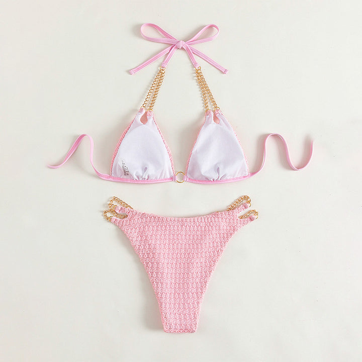 Damen Triangel-Bikini mit charakteristischem Ketten-Design Echo Archiv