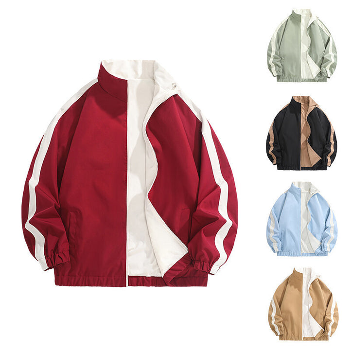 Herren modische Freizeitjacke mit sportlichem Schnitt und kontrastierenden Akzenten Echoarchiv
