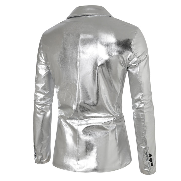 Herren Glamouröser Paillettenblazer im modernen Design Echoarchiv