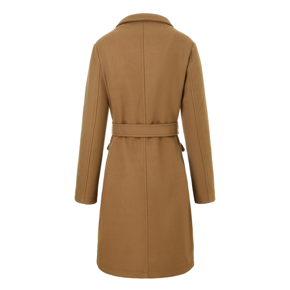 Damen Eleganter und zeitloser Wickelmantel – Montévia