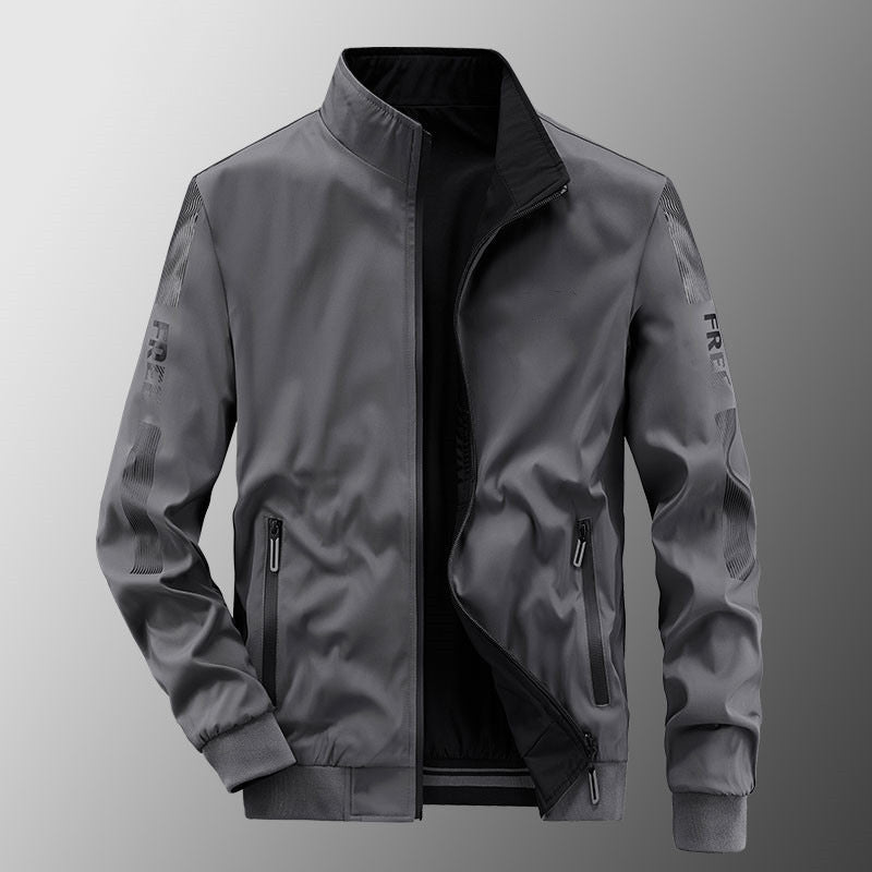Herren Sportliche Windbreaker Jacke Echo Archiv
