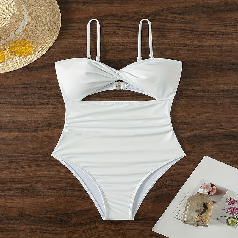 Damen Cut-Out Badeanzug Echo Archiv