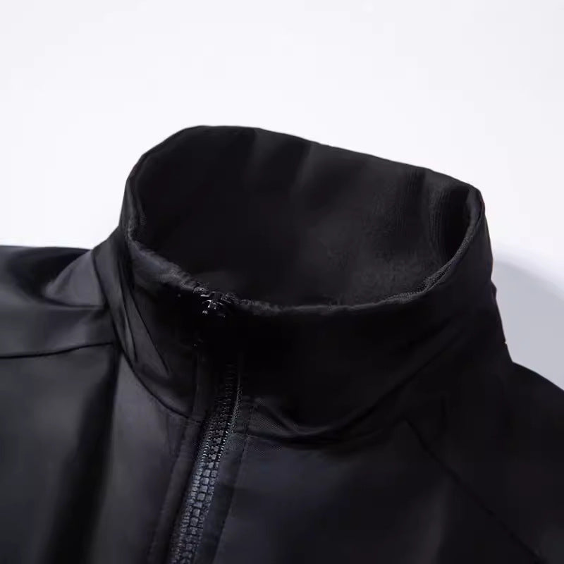 Herren wasserabweisender Utility-Blouson mit Stehkragen, Känguru‑ und Patten‑Taschen Echo Archiv