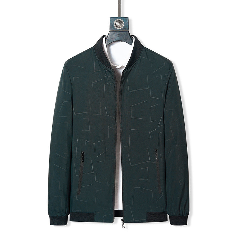 Herren modische Übergangsjacke mit innovativem Design Echoarchiv