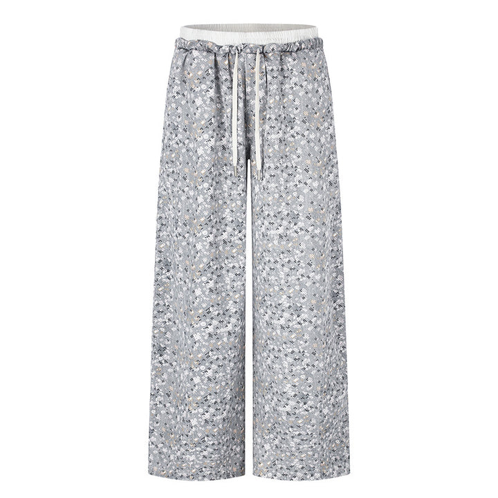 Damen Palazzo‑Glitzerhose mit elastischem Bund und Kordelzug Echoarchiv