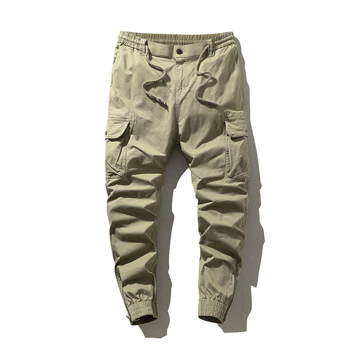 Herren Cargo-Hose mit praktischen Seitentaschen und elastischem Bund Echoarchiv