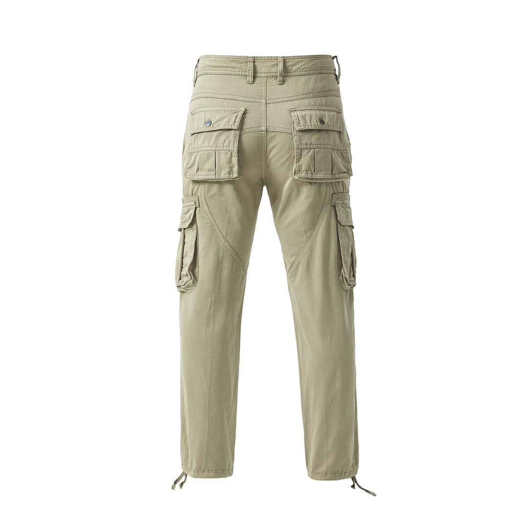 Herren Tapered Cargo‑Hose mit Mehrfachtaschen, Knieabnähern und Utility‑Details Echo Archiv