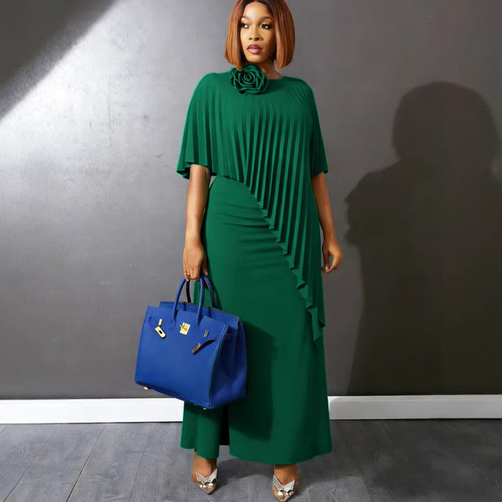 Damen ärmelloses Maxi-Kleid mit elegantem Faltenverlauf Echo Archiv