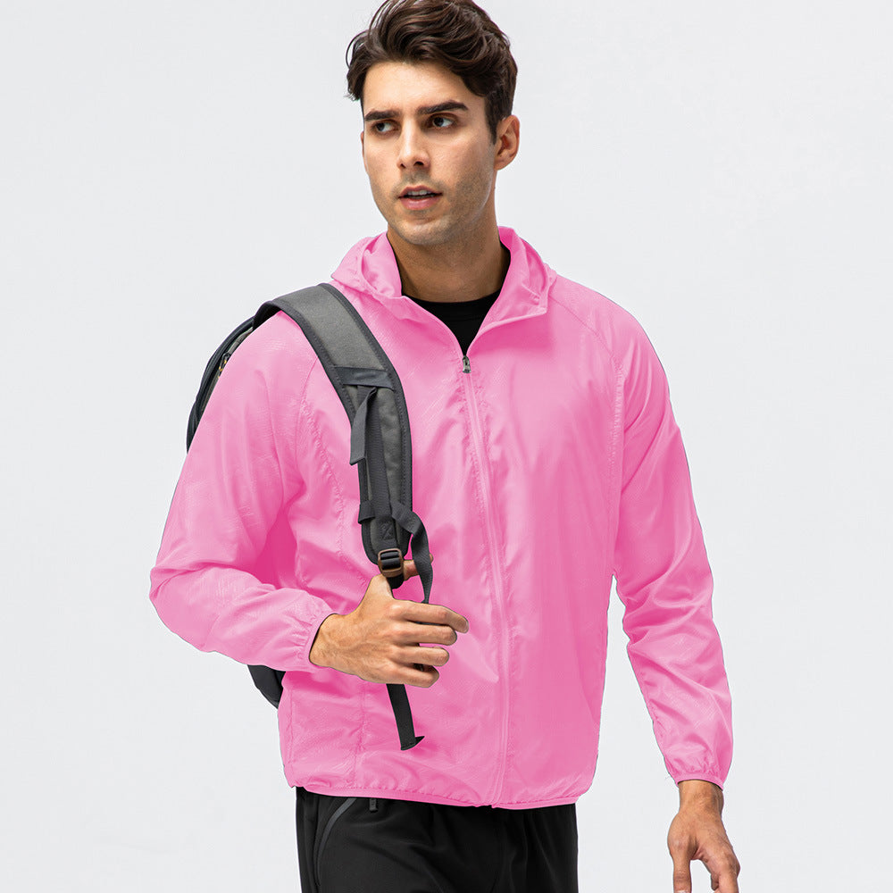 Herren Leichte Laufjacke mit Atmungsaktiven Eigenschaften und Reflektierendem Design Echoarchiv