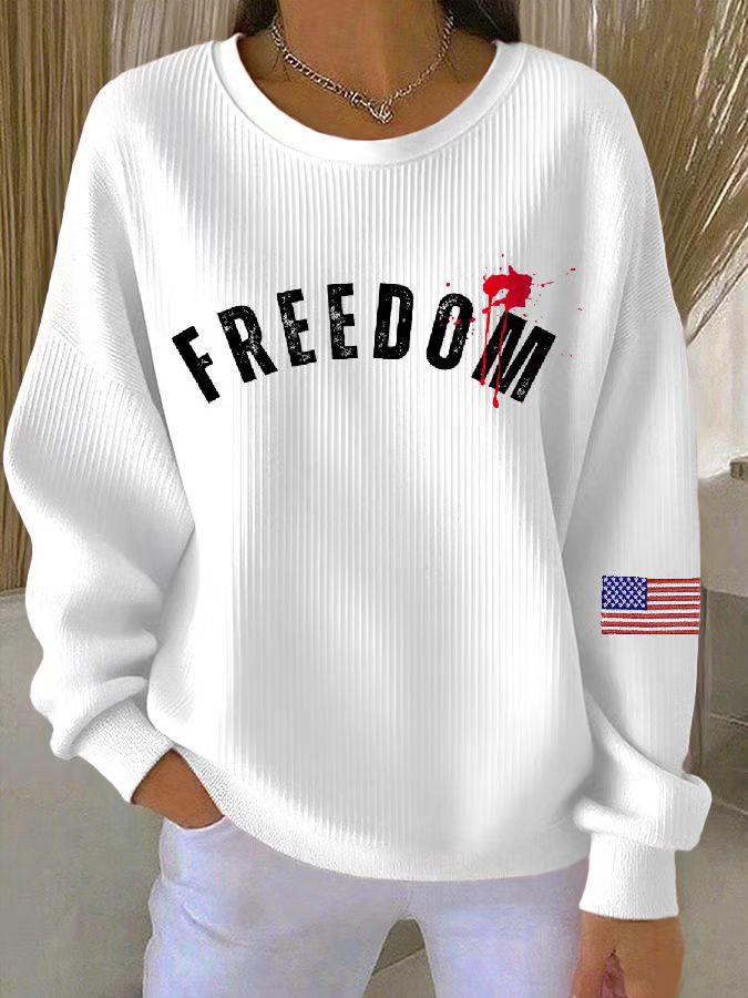 Damen Bequemer Oversized Sweater Echoarchiv