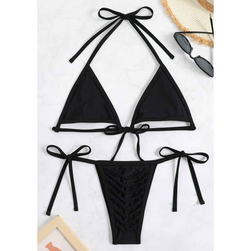 Damen Triangle-Bikini mit raffiniertem Bindedesign Echo Archiv