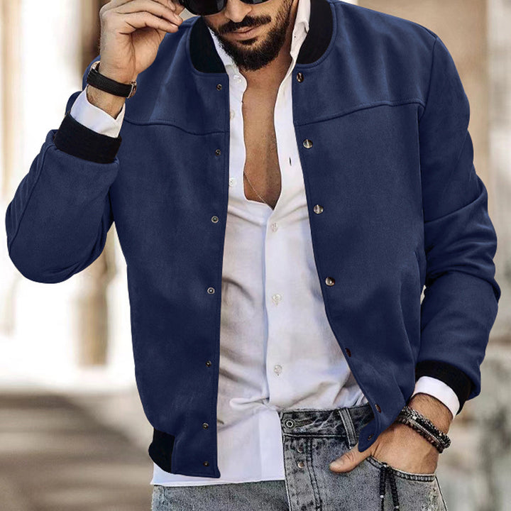 Herren sportliche Bomberjacke mit praktischen Taschen Echoarchiv