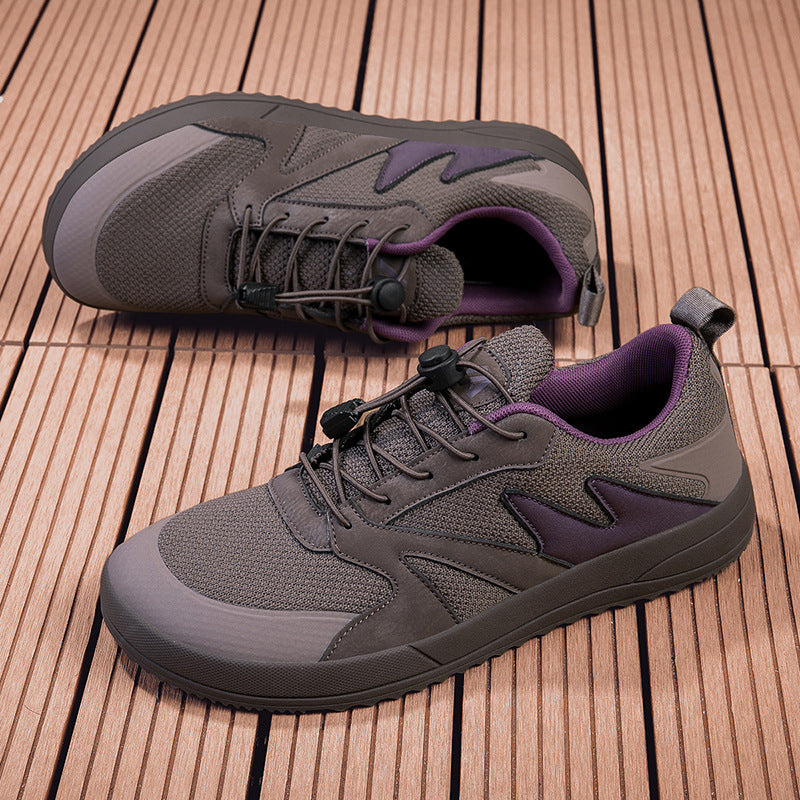 Unisex nan atmungsaktive Allround-Sneaker mit Schnellverschluss und stoßdämpfender Schaumsohle Echo Archiv