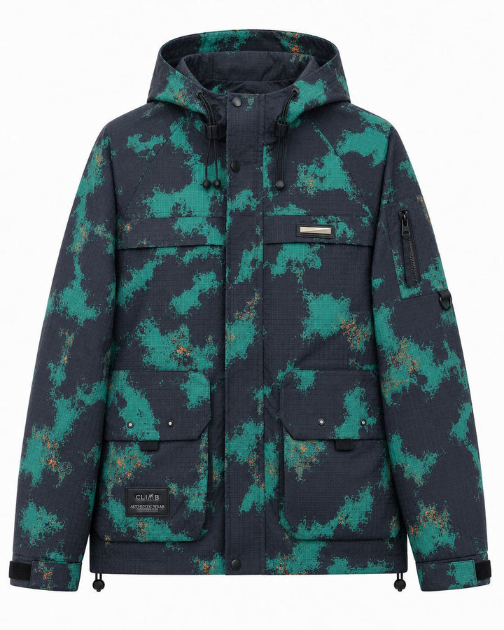Herren Wetterfeste Übergangsjacke Echo Archiv