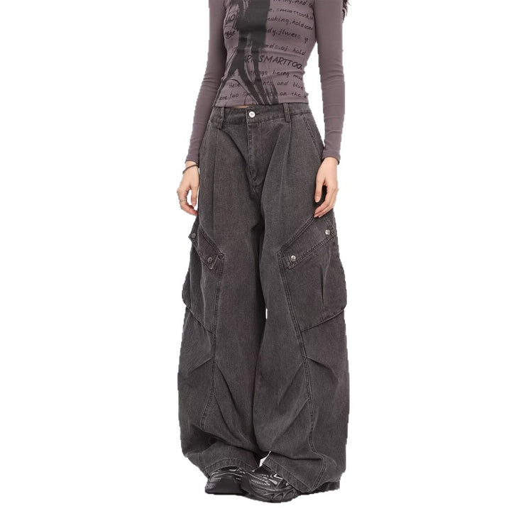 Damen Übergrößen Cargo-Jeans Echoarchiv