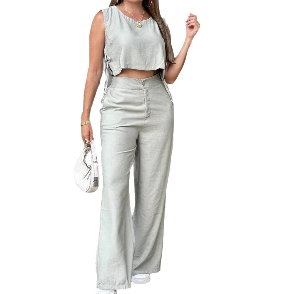 Damen Lässiges Zweiteiler-Outfit mit hochwertigem Stoff und modernem Schnitt Echo Archiv