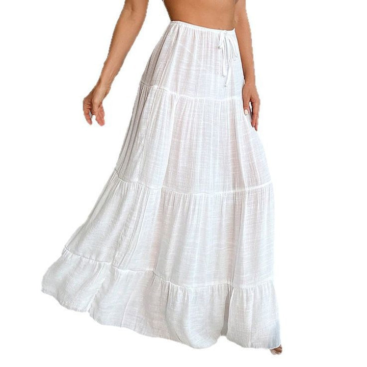 Damen Maxirock mit lässigem Layering Echo Archiv