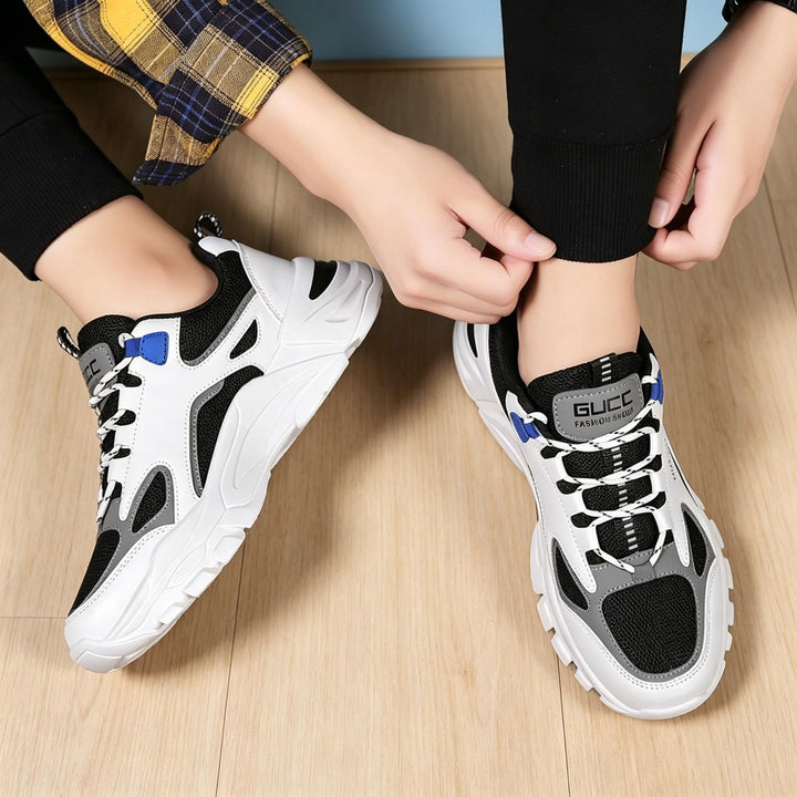 Herren Sportliche Sneakers im futuristischen Design Echoarchiv