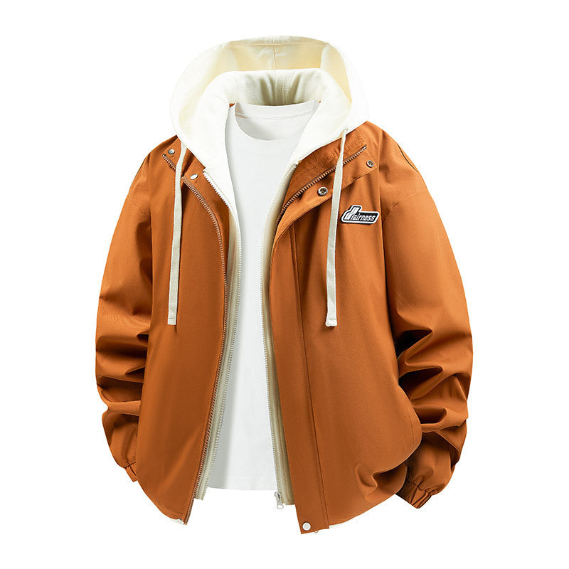 Herren Sportliche Übergangsjacke mit Kapuze Echo Archiv