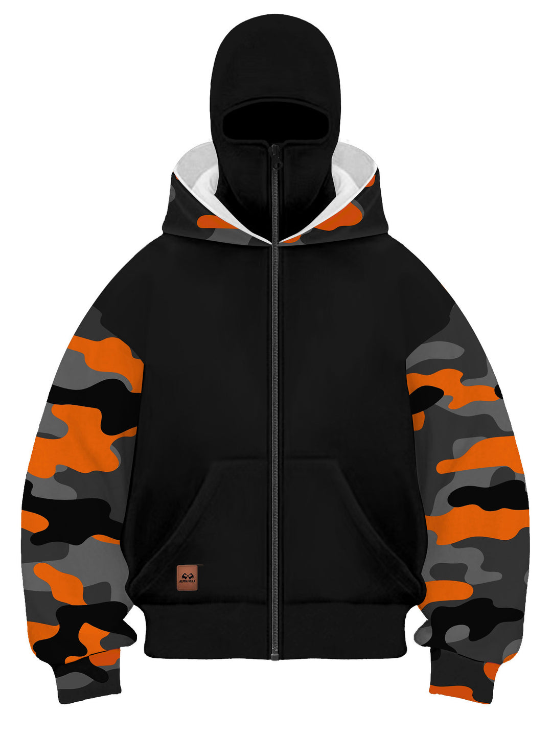 Herren Modische Camouflage Kapuzenjacke Echo Archiv