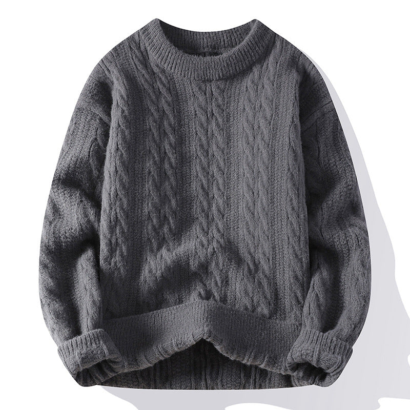 Damen Grobstrick Pullover mit Zopfmuster Echoarchiv 1787964764