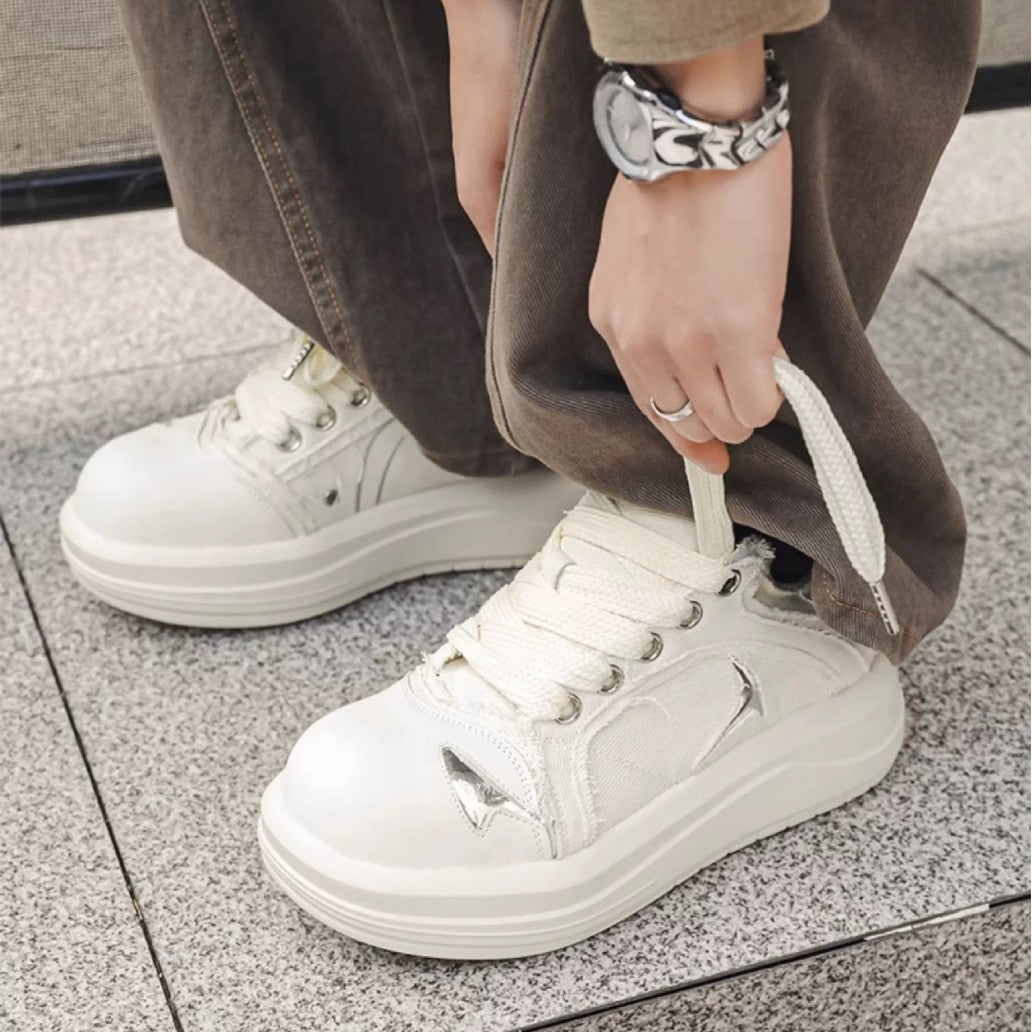 Damen Hochwertige Sneaker mit innovativer Schnürdetails und bequemer Dämpfung Echo Archiv