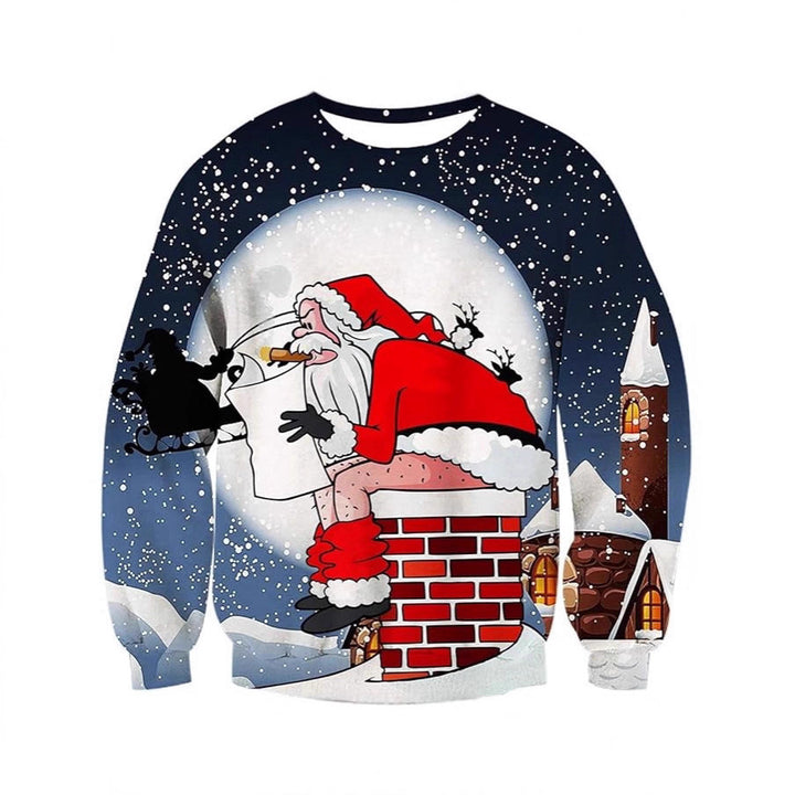 Damen Lustiger Weihnachts-Sweater Echoarchiv