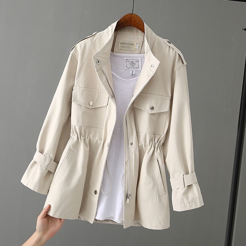 Damen Modische Utility-Jacke Echo Archiv