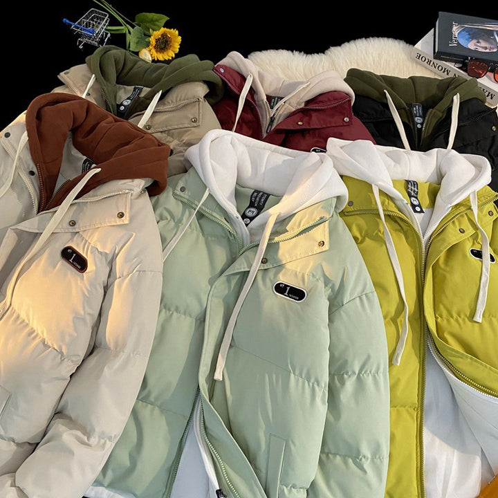 Damen Wattierte Parka-Jacke Echo Archiv