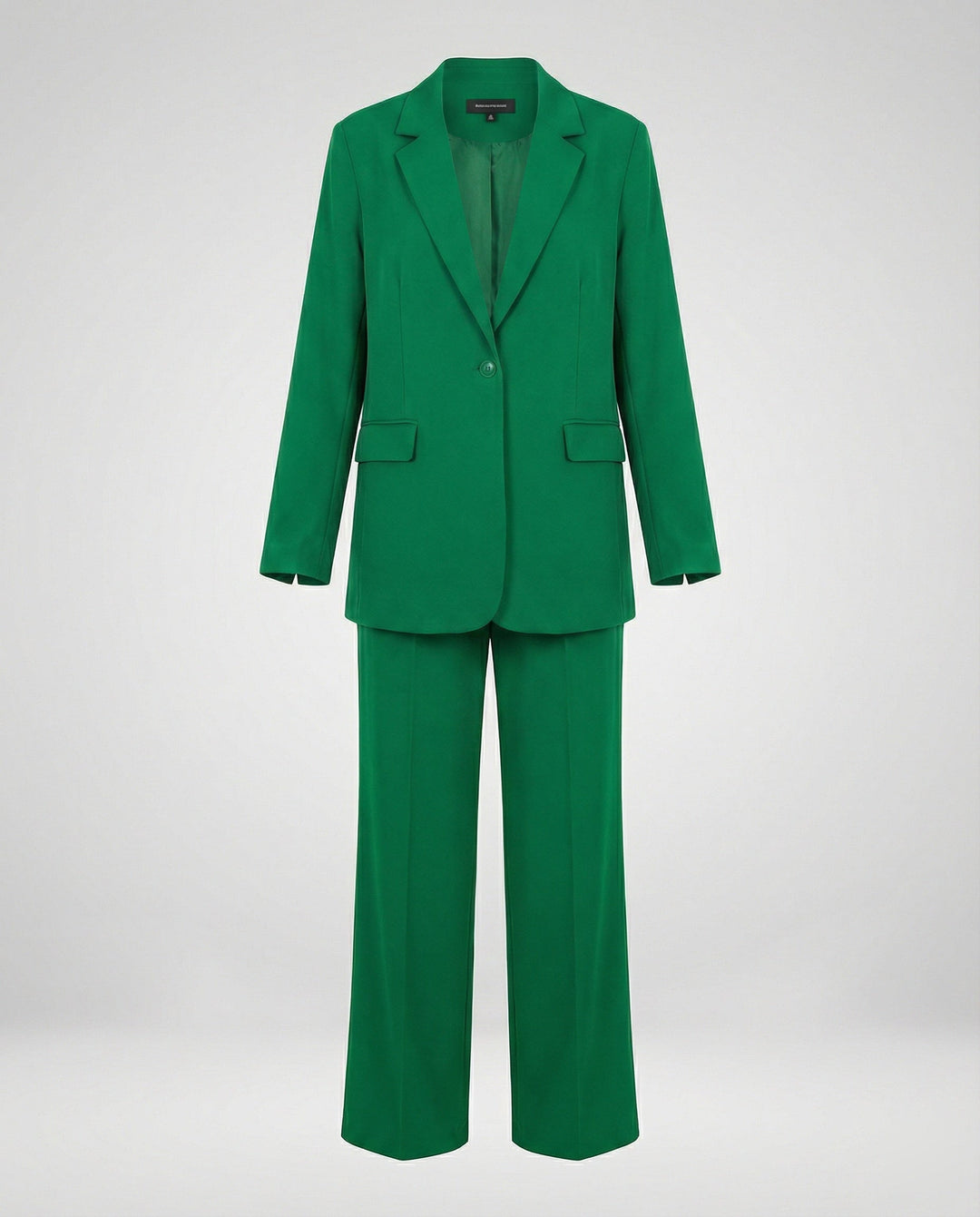 Damen elegantes Anzug-Set mit weitem Hosenbein und modernem Blazer – Avérine