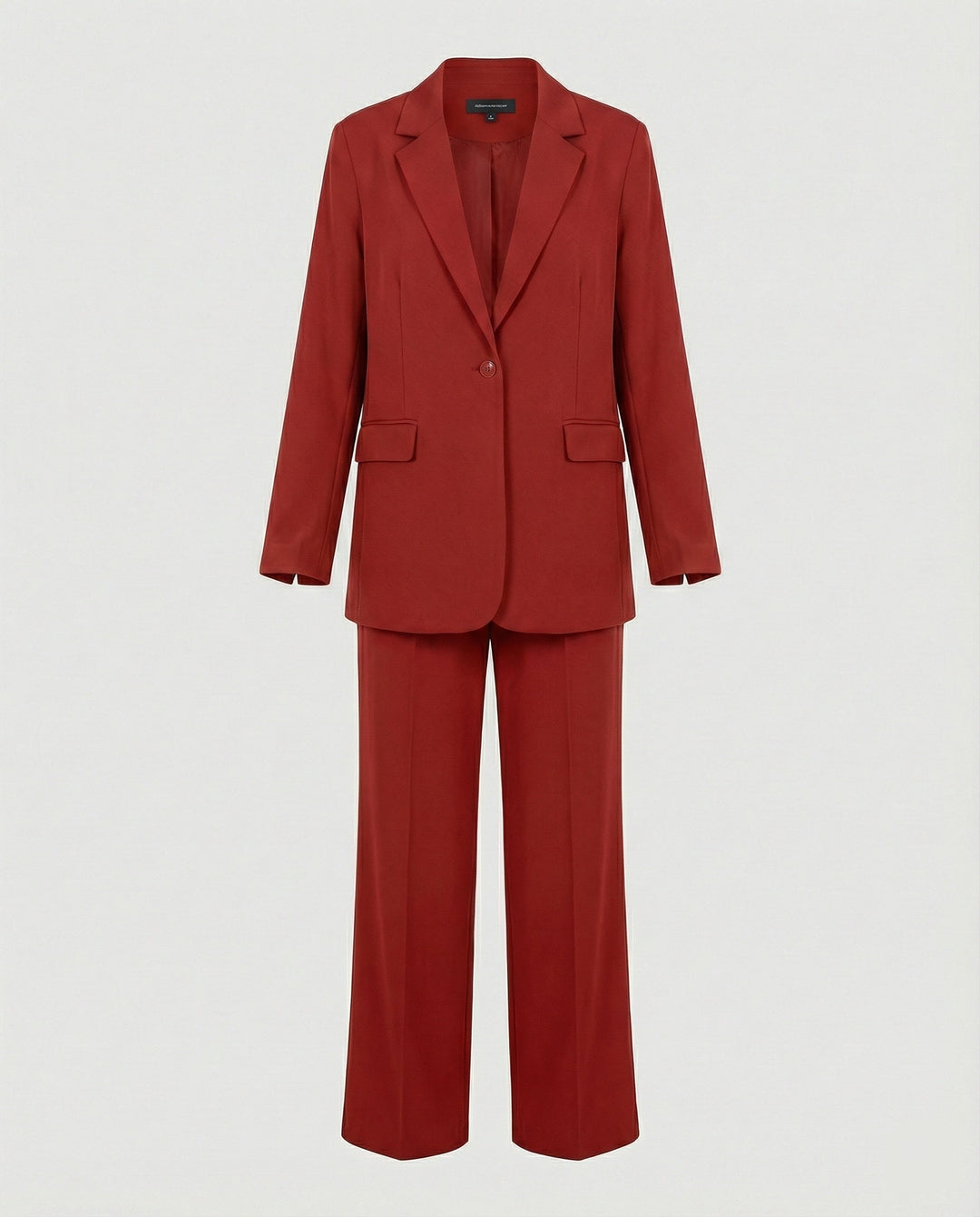 Damen elegantes Anzug-Set mit weitem Hosenbein und modernem Blazer – Avérine