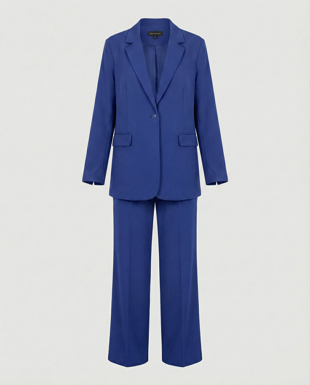 Damen elegantes Anzug-Set mit weitem Hosenbein und modernem Blazer – Avérine