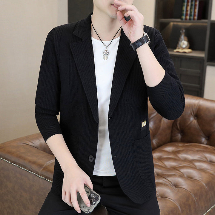 Herren eleganter Kurzarm-Blazer Echoarchiv
