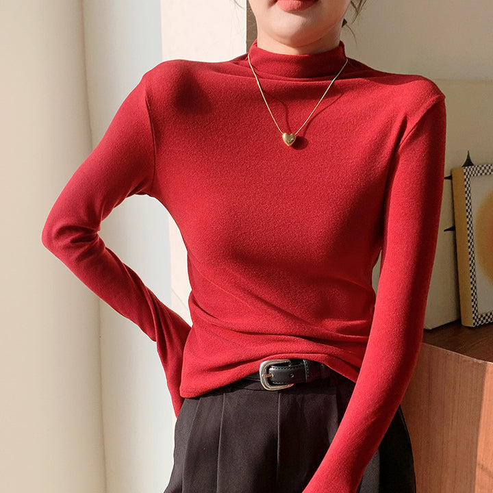 Damen Elegantes Rollkragenoberteil Echo Archiv 1787620582