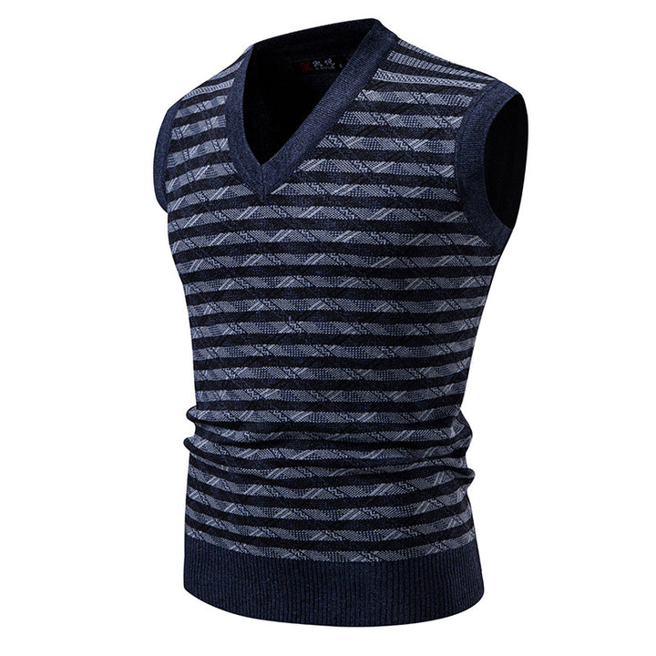 Herren ärmelloser Pullover Echoarchiv