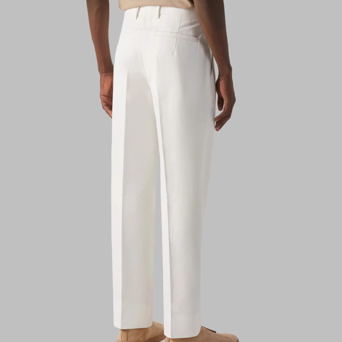 Herren Hochwertige Bundfaltenhose – Sorevano