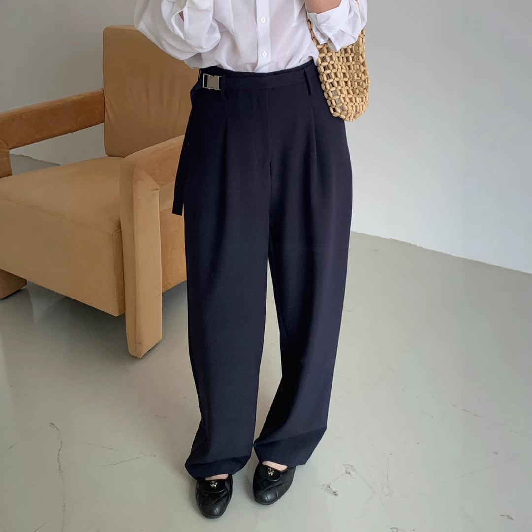 Damen Weite Bundfaltenhose Echo Archiv