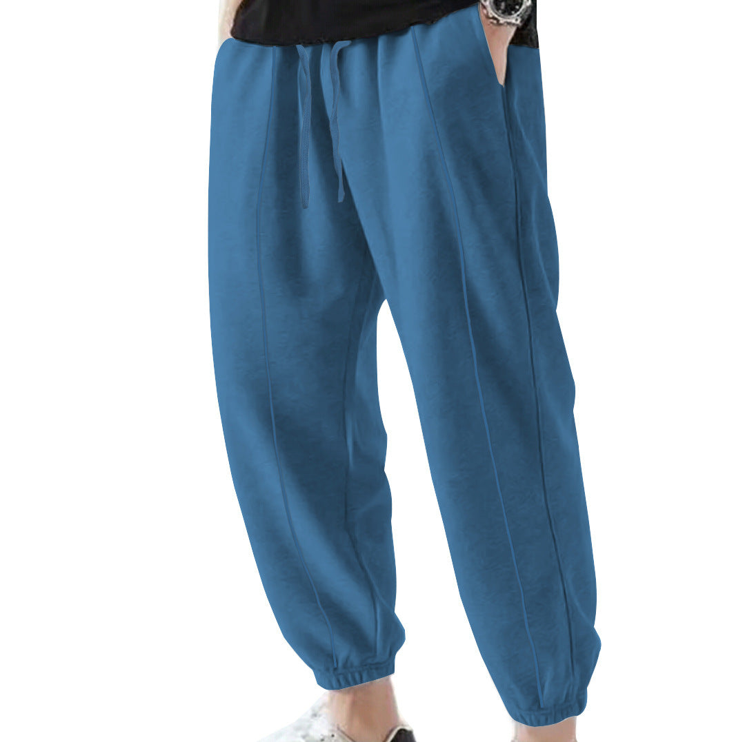 Herren Jogginghose aus atmungsaktivem Material mit verstellbarem Bund Echoarchiv