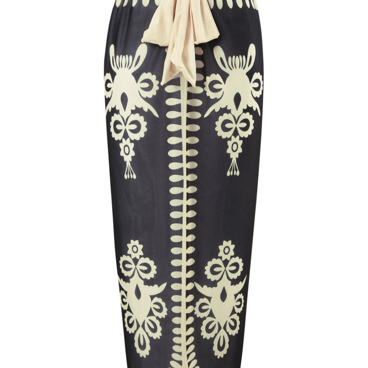 Damen Einteiler Badeanzug mit elegantem Wickelrock Echo Archiv